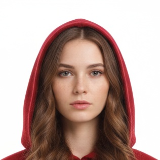 Portrait of Little Red Riding Hood