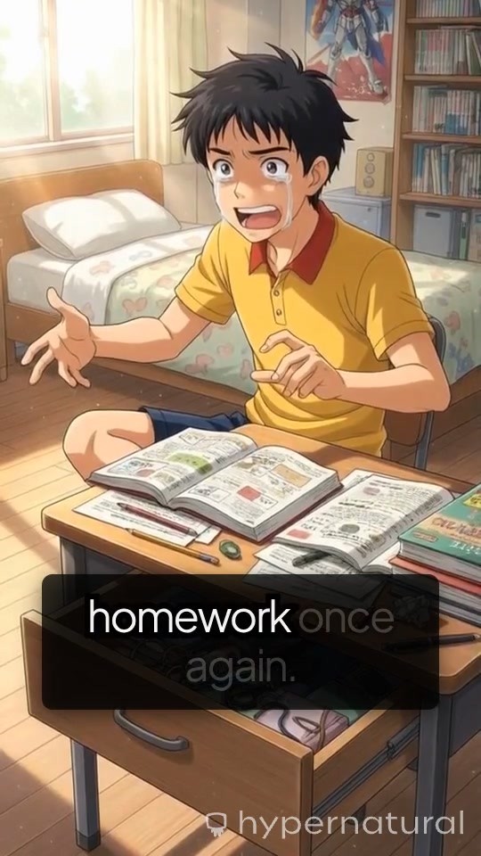 Doraemon Assists Nobita with Homework