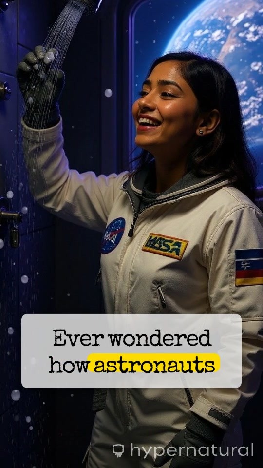 Astronauts' Shower Secrets in Space Revealed!