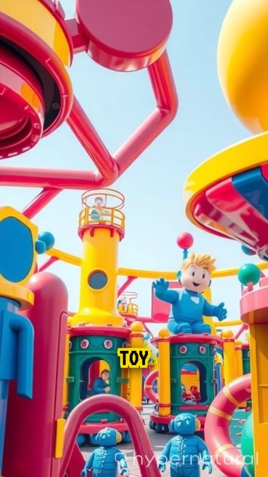 The Amazing Adventure of the Stopped Toy Park!