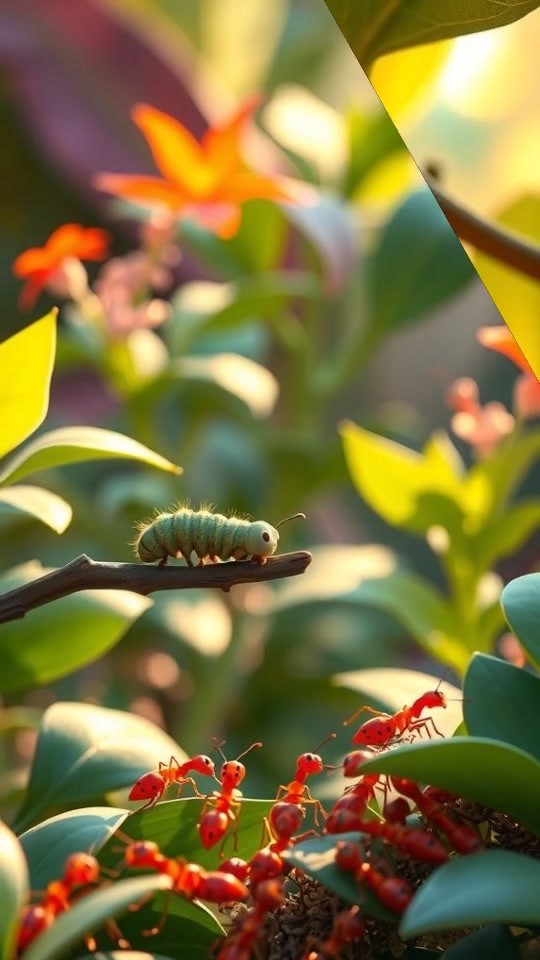 The Transformation of a Caterpillar