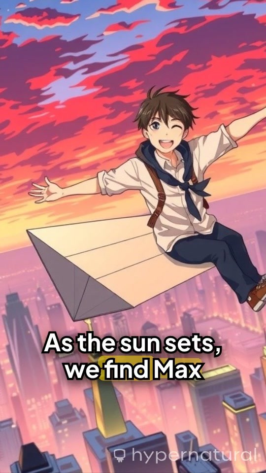 A Joyful Flight: A Boy's Adventure with Nature