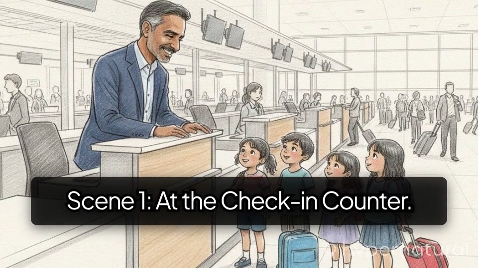 Adventures at the Airport Check-in