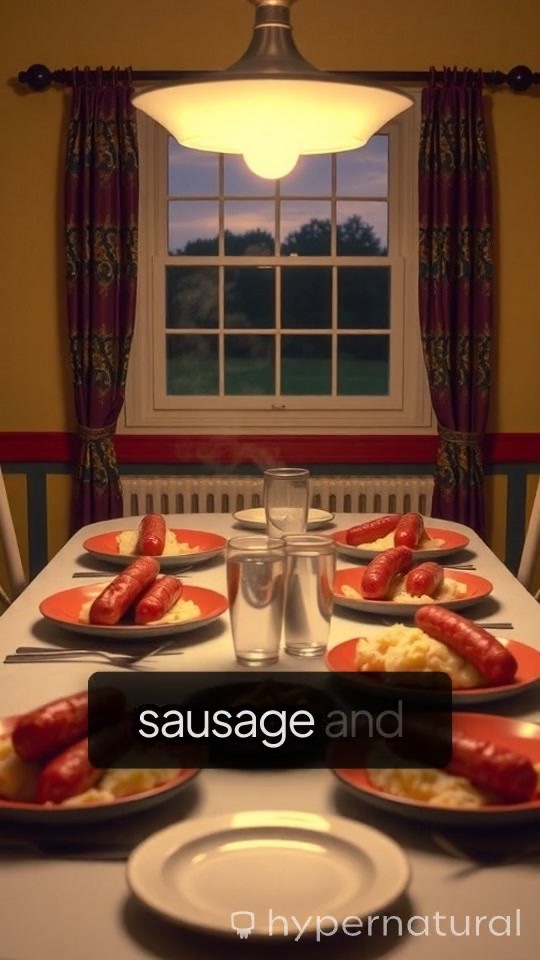 Teaching My Kids to Eat Like Brits: Sausage and Mash!