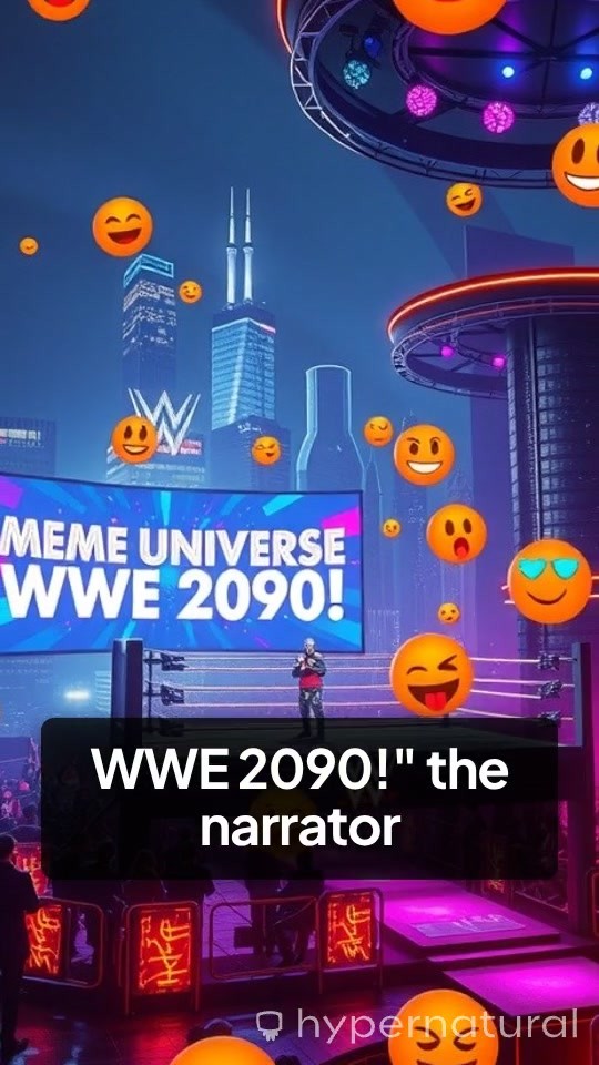 Meme Universe WWE 2090: Epic Pixelated Showdown!