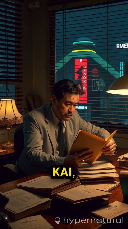 Neon Shadows: A Bladerunner Noir