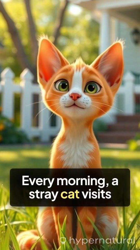 The Old Lady and the Stray Cat