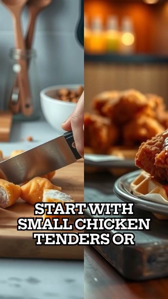 Delicious Chicken & Waffle Sliders Tutorial