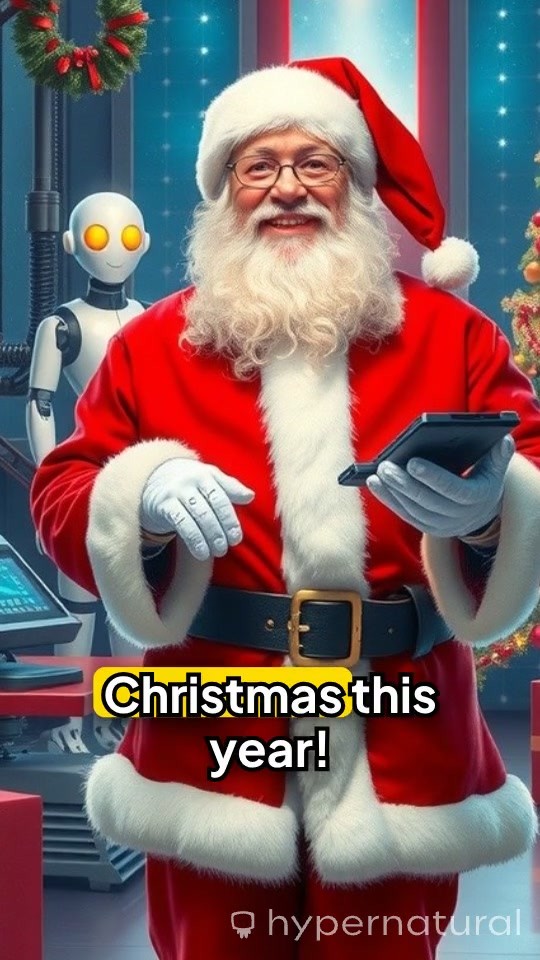 Holiday Cheer with Santa and QR Code at DeepTechX!