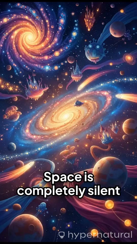 Silence in Space: The Absence of Sound Waves