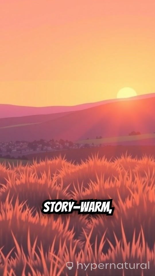 Village Life at Dawn