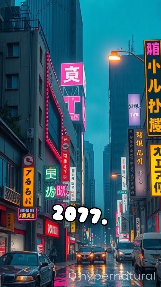 Neon Shadows: A Bladerunner Odyssey