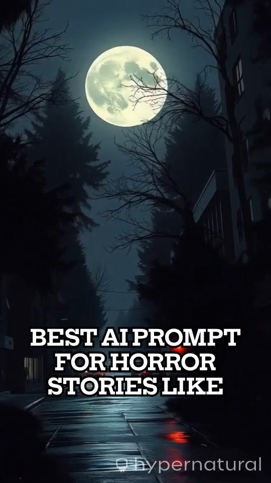 Best AI Prompt for Horror Stories in YouTube Automation