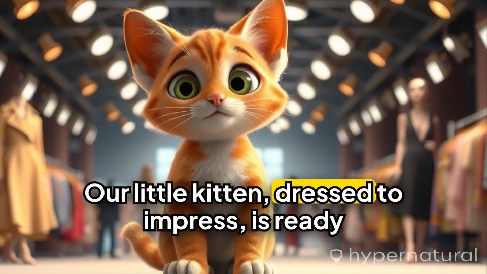 Kitten's Magical Fashion Adventure