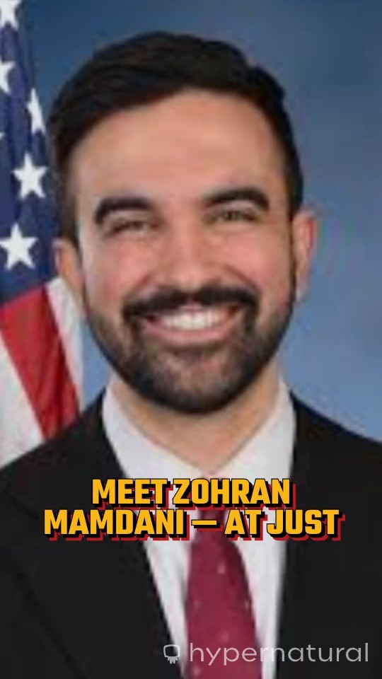 ZOHRAN MAMDANI — NYC'S YOUNGEST MAYOR & FIRST MUSLIM LEADER
