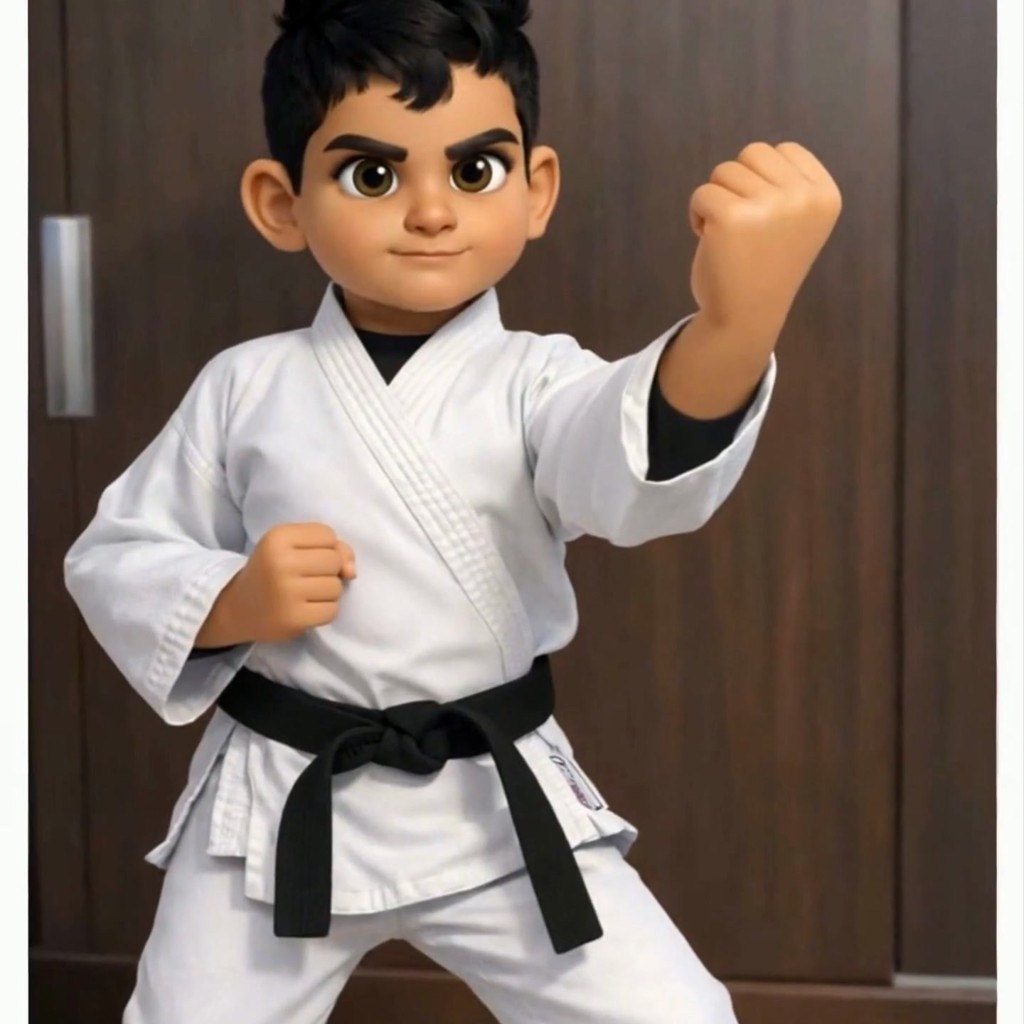 Aarish's Black Belt Journey: Breathe, Focus, Believe