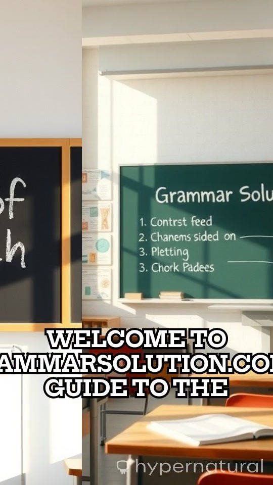 Mastering English Grammar: A Comprehensive Guide