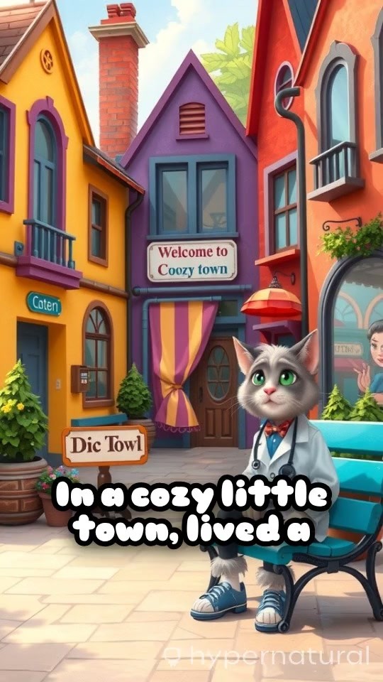 Cat Who Loves Studying to Become a Doctor!