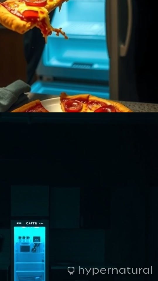 Late-Night Pizza Heist: The Fridge Knows!