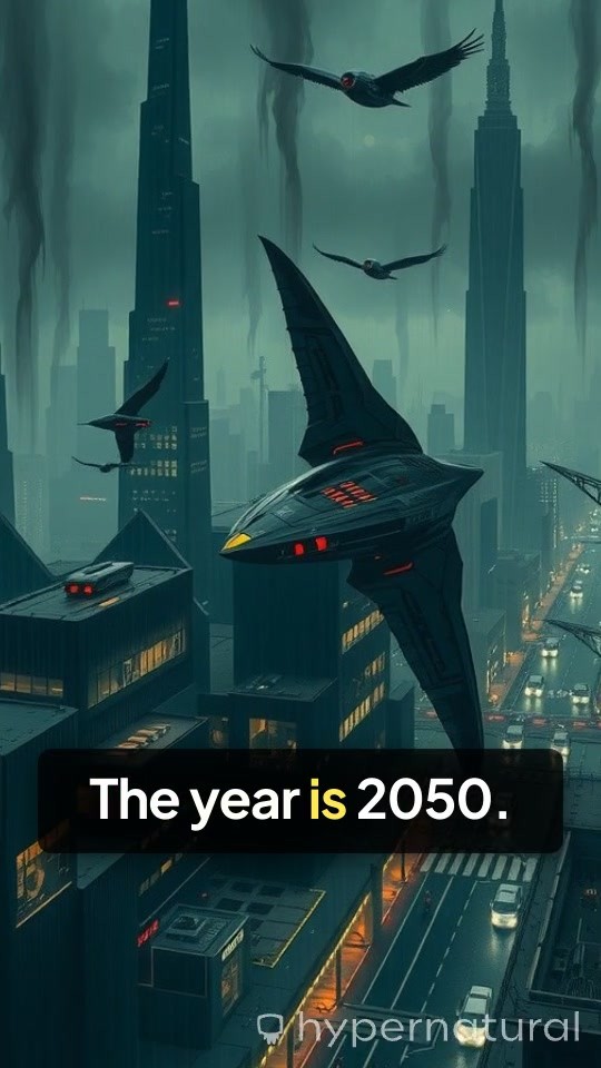  dystopian 2050: A World Governed by AI