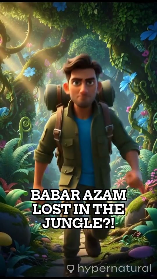 Babar Azam's Jungle Phone Adventure