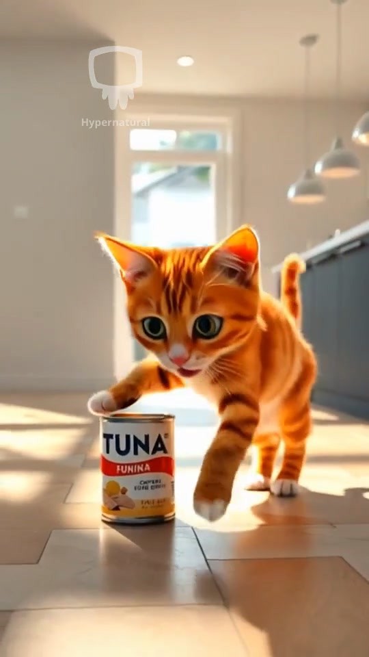 Meet Whiskers: The Charming Orange Tabby Cat!