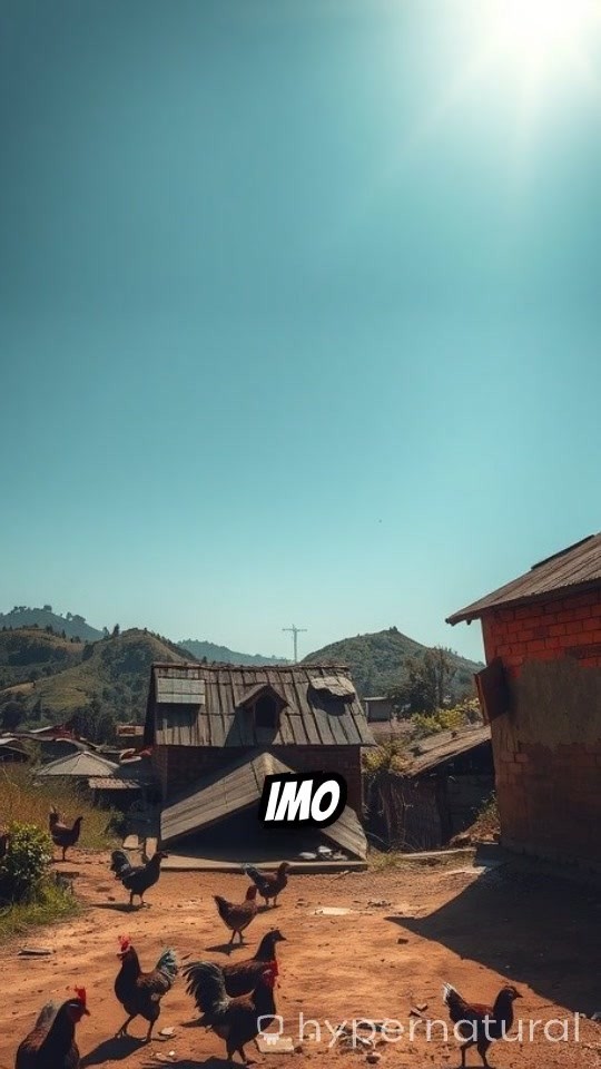 A Girl and Her Mother in Imo State, Nigeria