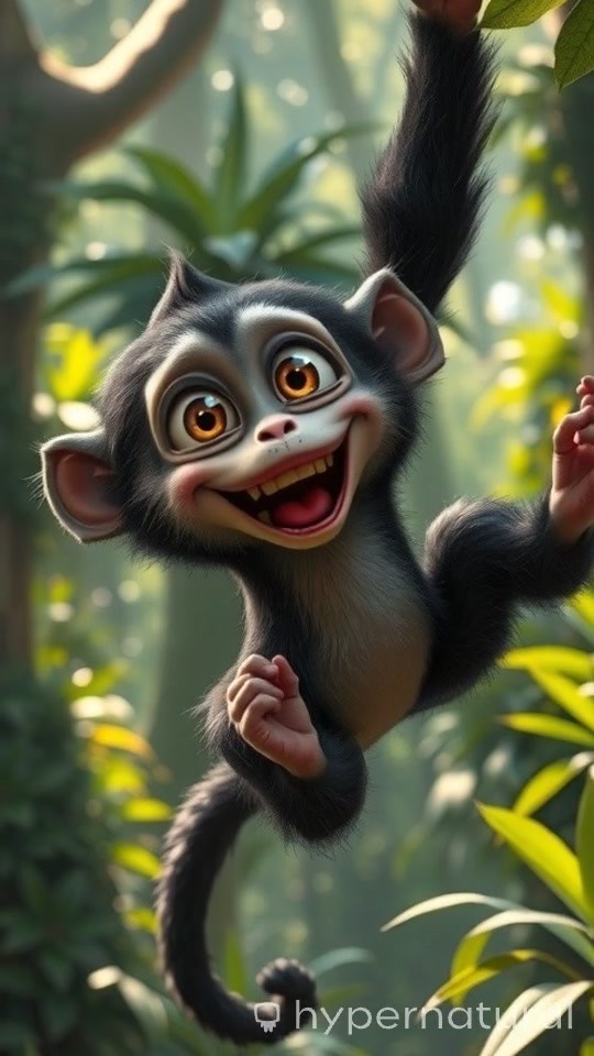 The Lonely Monkey and the Magical Fruit