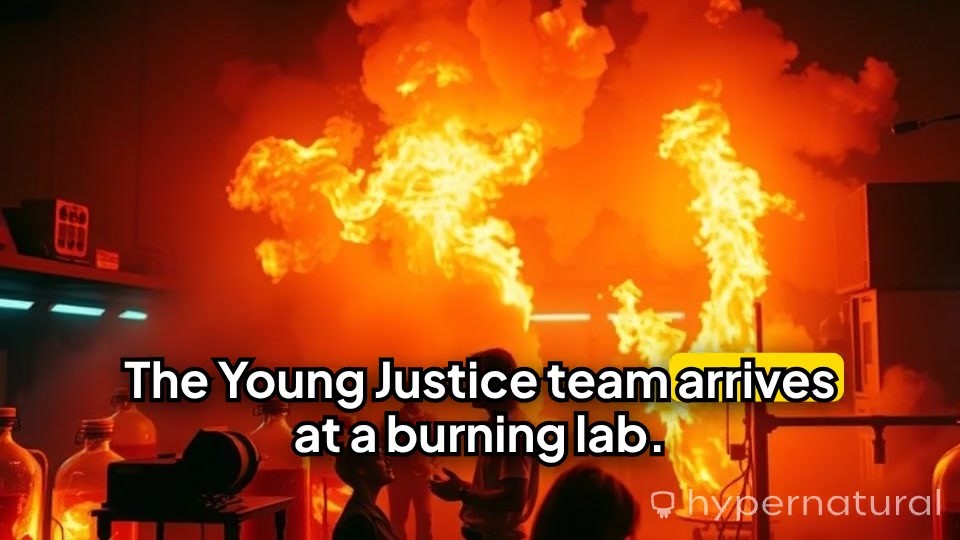 Teen Heroes Rescue Superman Clone