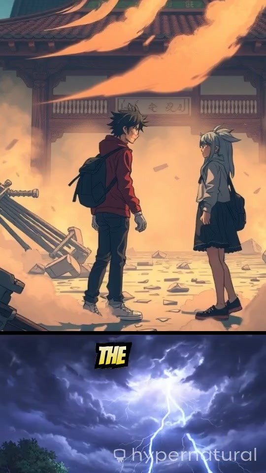 Elemental Duel: Flames vs. Thunder