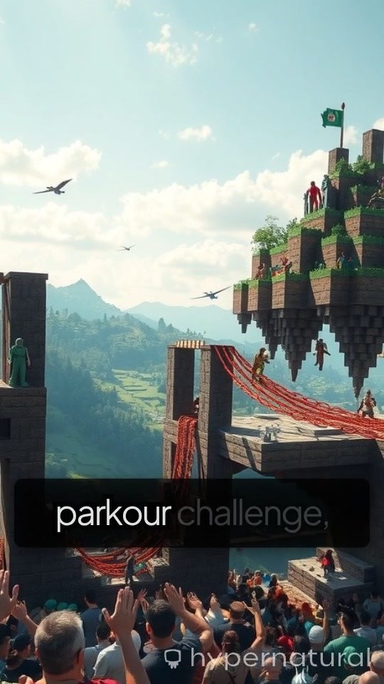 Viral Fake Text Story Over Minecraft Parkour!