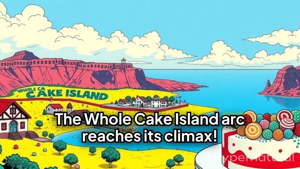 One Piece: Luffy vs Big Mom – Whole Cake Island Arc Showdown!