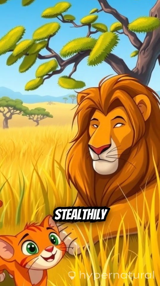 Cat vs. Lion: The Haircut Caper!