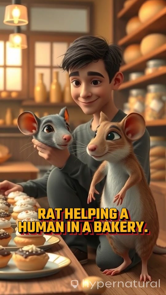 Ritty the Cake-Decorating Rat!