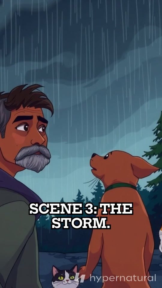 Together in the Storm: A Tale of Unlikely Friendship