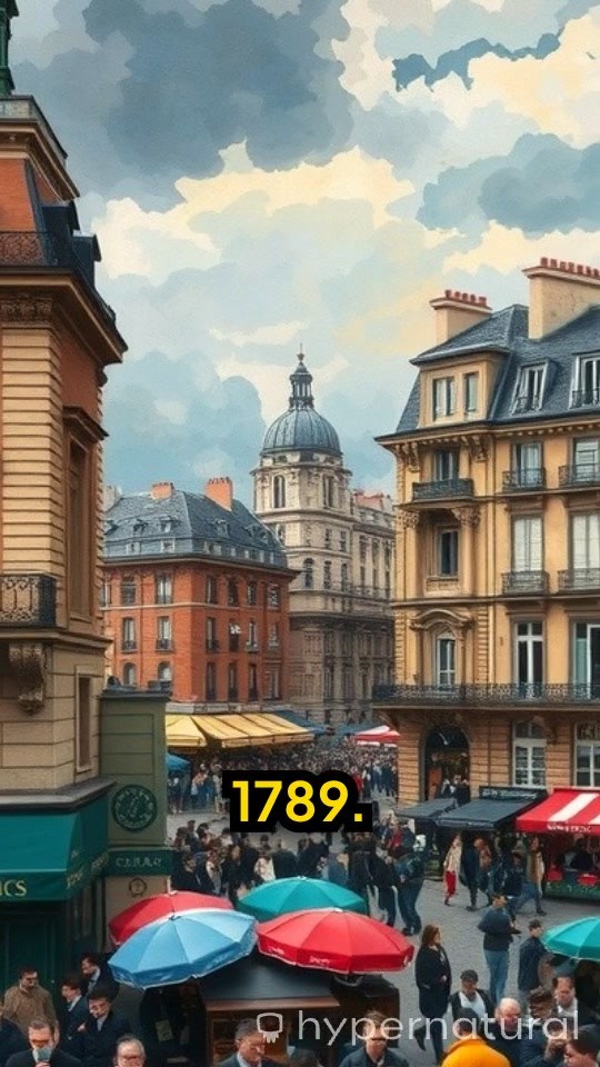 L'Évolution de la France : 1789 CE