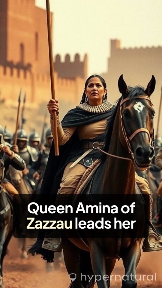 Queen Amina: The Warrior of Zazzau in Battle