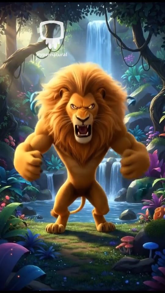 The Lion and the Clever Deer