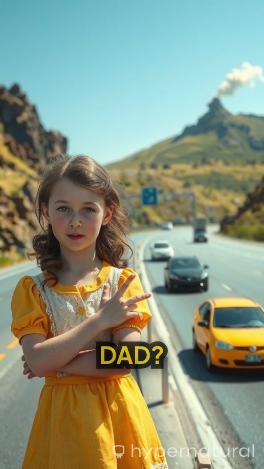 The Larva Road Engulfs Cars