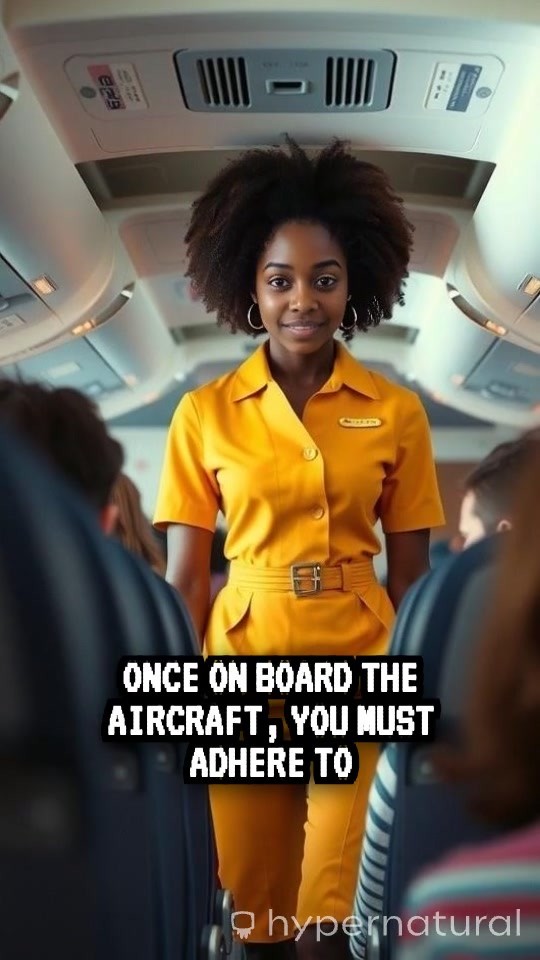 In-Flight Conduct and Safety Instructions