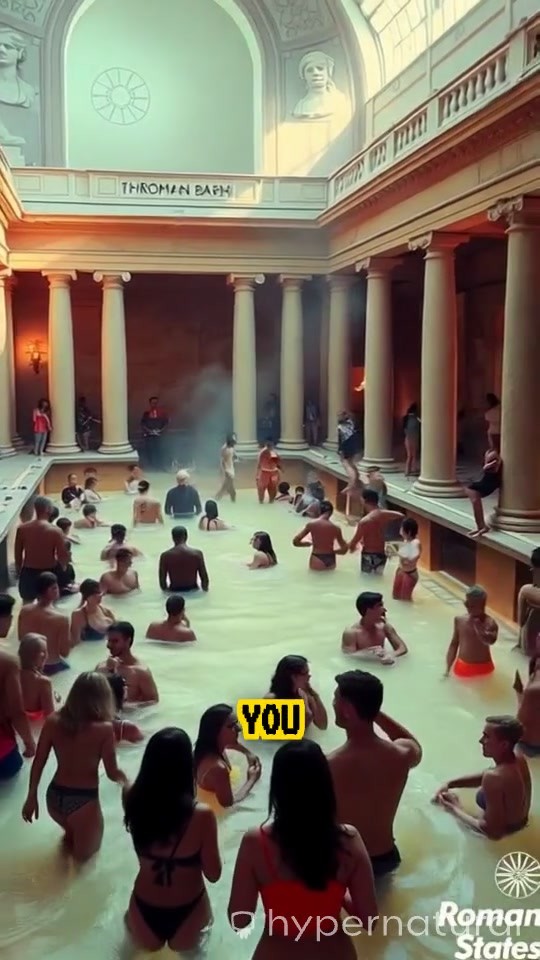 A 1-Minute Dive into Ancient Roman Baths