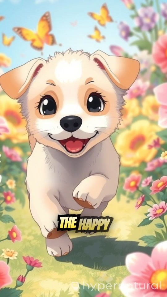 The Happy Puppy and the Sad Kitten