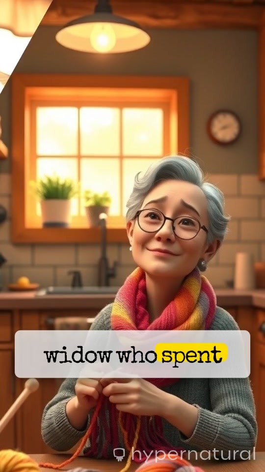 The Kind Widow's Blessing
