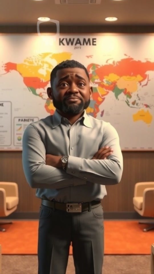 Reciting Nigeria's States and Capitals in 3D Animation