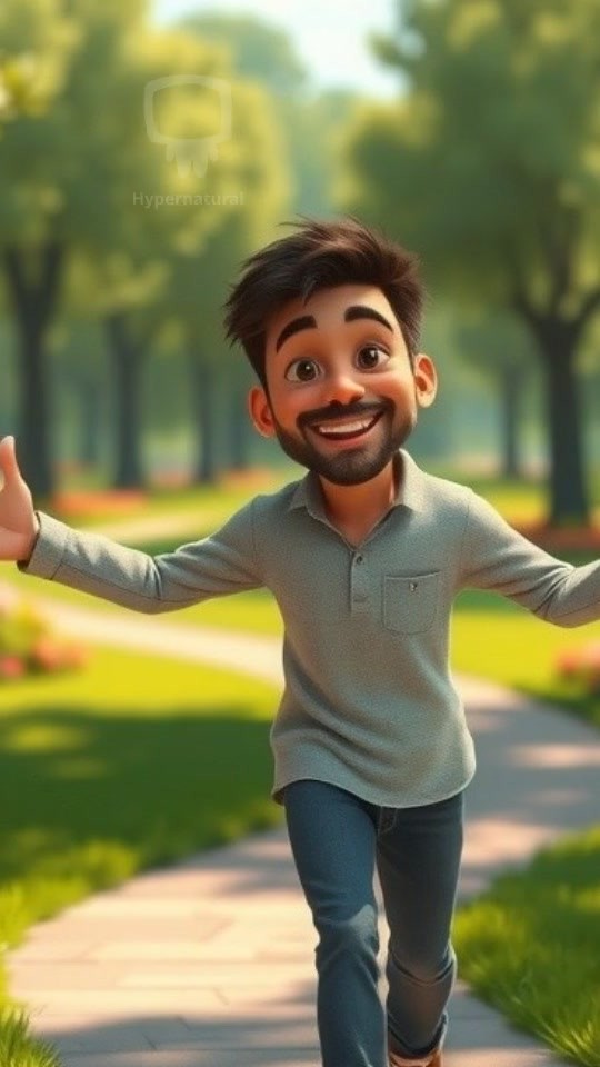 Kids and Dog Having Fun in Garden!