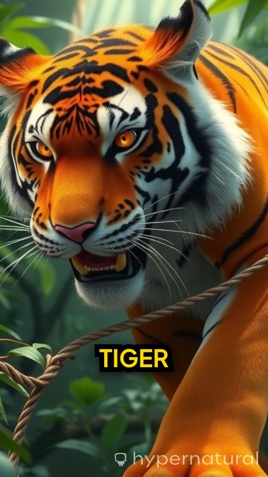 Rescue a Trapped Tiger
