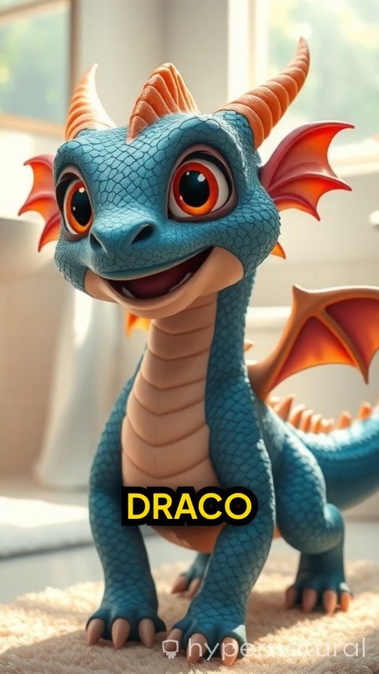 Draco's Delightful Tooth-Brushing Adventure