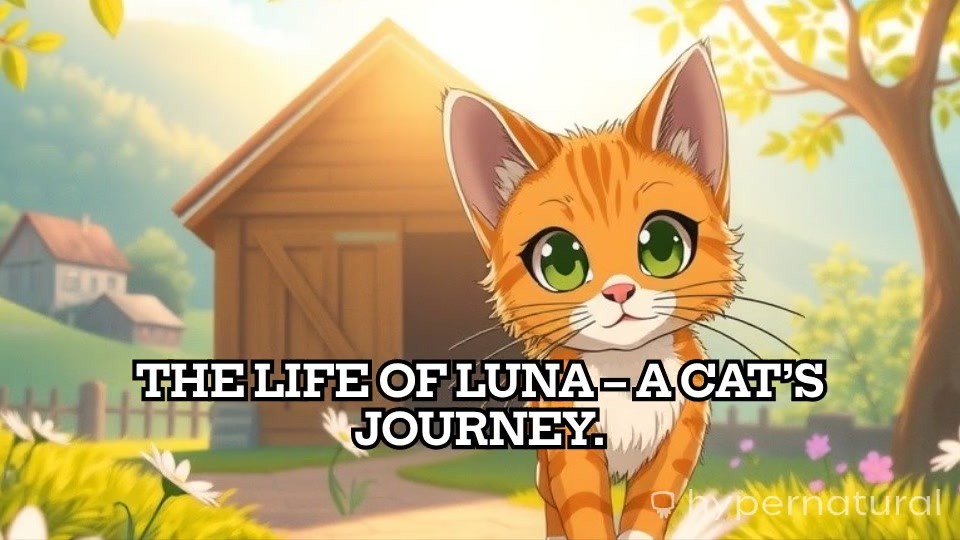 Luna's Journey: A Cat's Tale