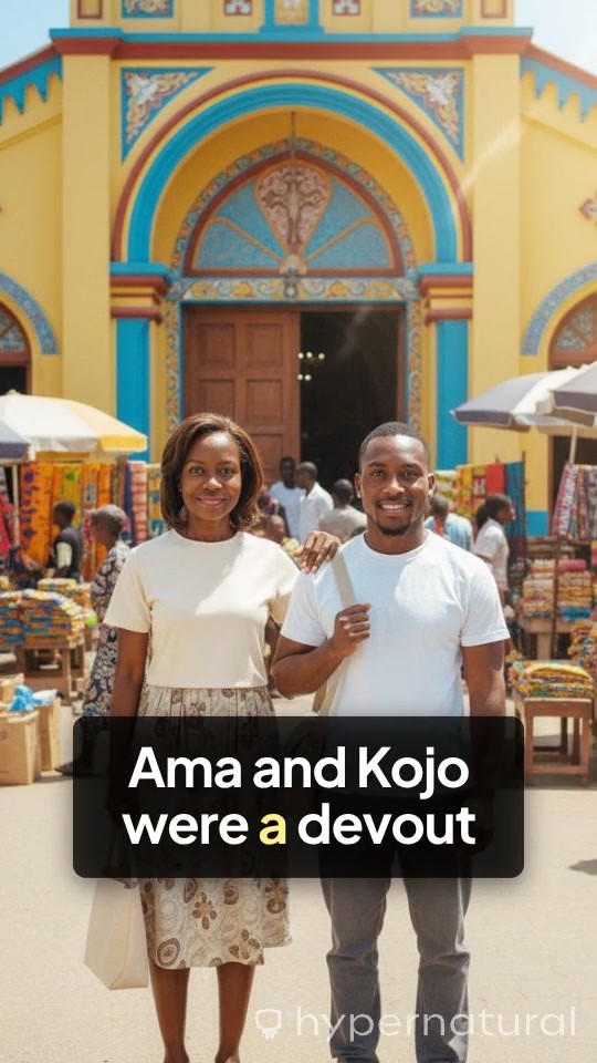 From Struggles to Blessings: A Ghanaian Couple's Faith Journey