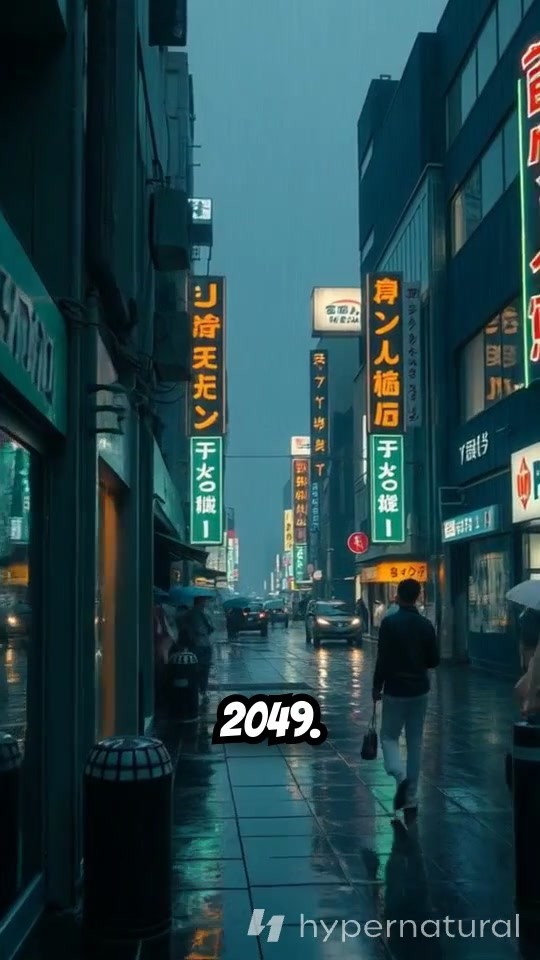 Neon Shadows: A Bladerunner Tale
